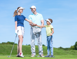 golfbeginner-familie