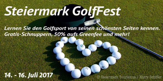 Steiermark GolfFest Quer (c) Steiermark Tourismus Harry Schiffer Kopie