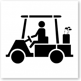 golf-cart-symbol