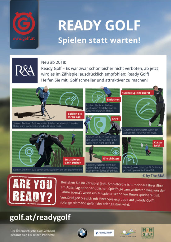 Ready Golf Poster