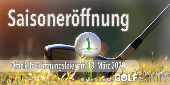 Saisoneröffnung 2020