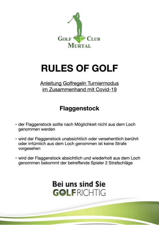Rules of Golf GCM