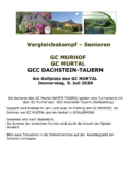 White Tigers VergleichskampfMurtal Murhof Schladming 2020