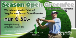 Season Open Greenfee 2021