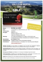 Ausschreibung 1. Strawberry Golfturnier 2023