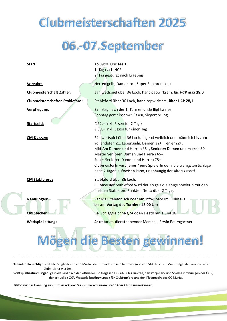 Ausschreibung CM25 Neu
